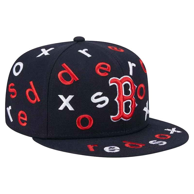 New Era Boston Red Sox Team Confetti 59FIFTY Fitted Hat