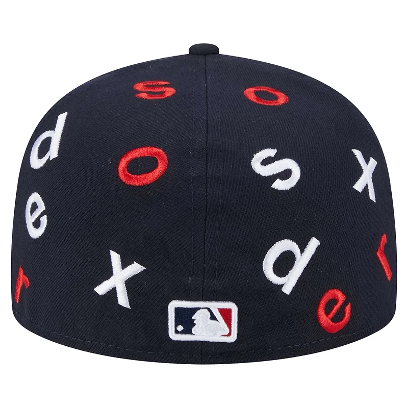 New Era Boston Red Sox Team Confetti 59FIFTY Fitted Hat