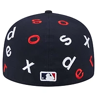 New Era Boston Red Sox Team Confetti 59FIFTY Fitted Hat