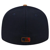 New Era Boston Red Sox Team Suede Visor Low Profile 59FIFTY Fitted Hat