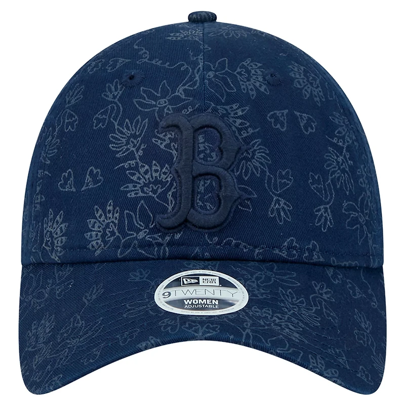New Era Boston Red Sox Tonal Floral 9TWENTY Adjustable Hat