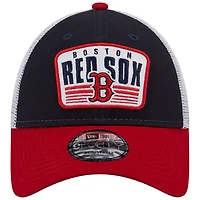 New Era Boston Red Sox Two-Tone Patch 9FORTY Snapback Hat