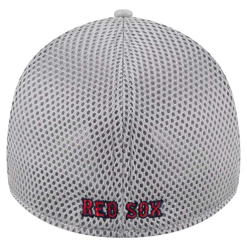 New Era Boston Sox Visor Paint Splatter 39THIRTY Flex Hat