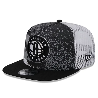 New Era Brooklyn Nets Court Sport Speckle 9FIFTY Snapback Hat
