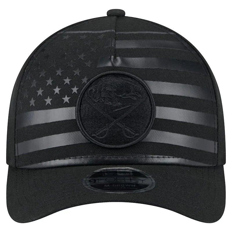 New Era Buffalo Sabres Game Day Stealth Flag 9FORTY A-Frame Adjustable Hat