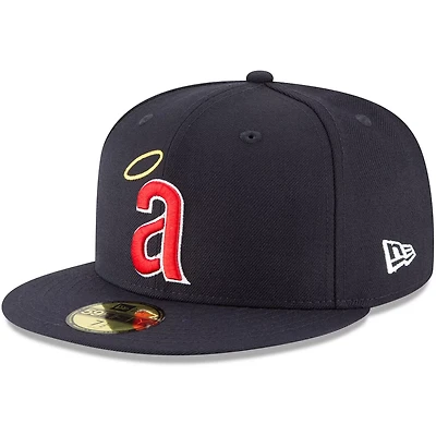 New Era California Angels Cooperstown Collection Wool 59FIFTY Fitted Hat