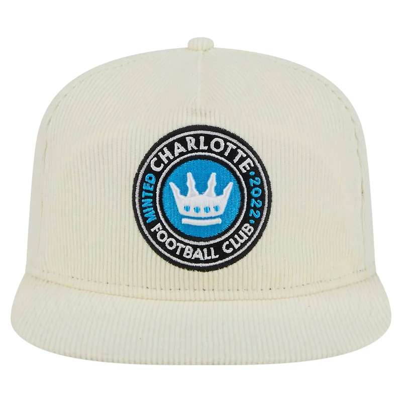 New Era Charlotte FC 2025 Kickoff Snapback Golfer Hat