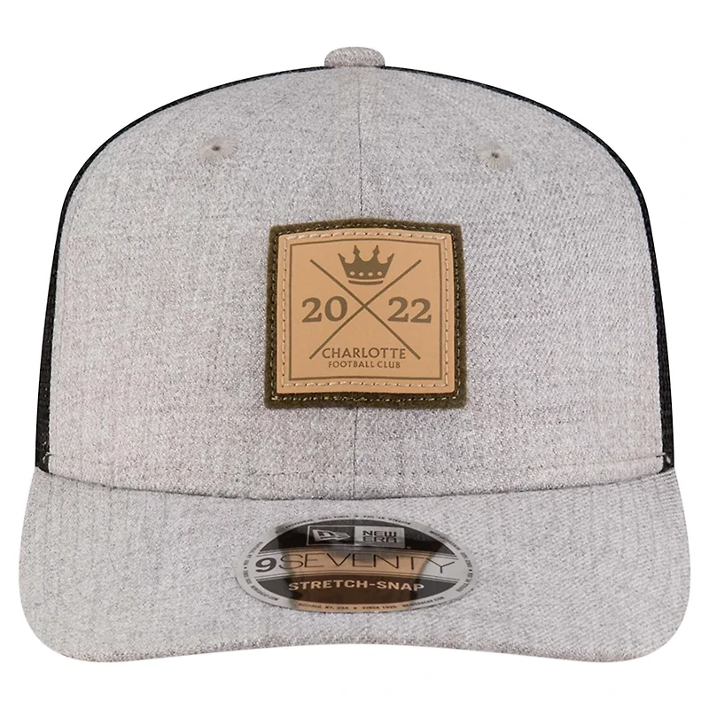 New Era Charlotte FC 9SEVENTY COOLERA Stretch-Snap Adjustable Hat