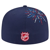 New Era Chicago Blackhawks Americana Fireworks 59FIFTY Fitted Hat