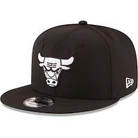 New Era Chicago Bulls  White Logo 9FIFTY Adjustable Snapback Hat