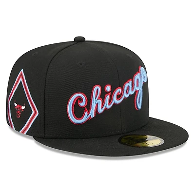 New Era Chicago Bulls 2025 26 City Edition 59FIFTY Fitted Hat