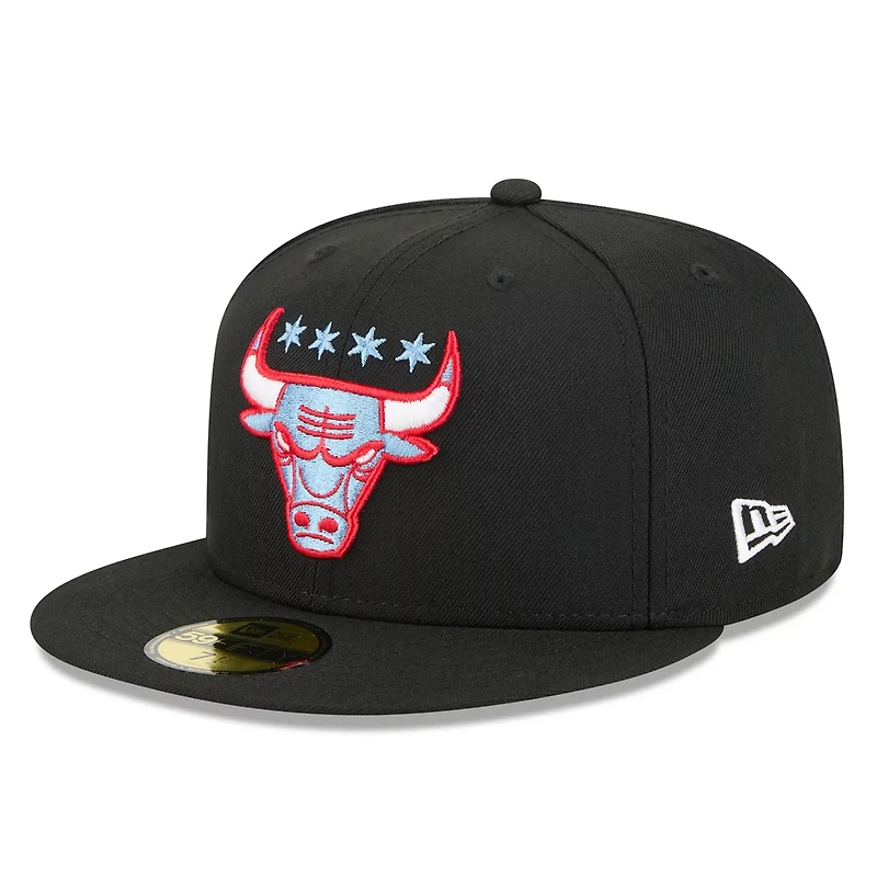New Era Chicago Bulls 2025 26 City Edition Alternate 59FIFTY Fitted Hat