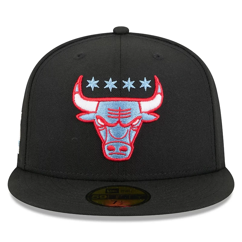New Era Chicago Bulls 2025 26 City Edition Alternate 59FIFTY Fitted Hat
