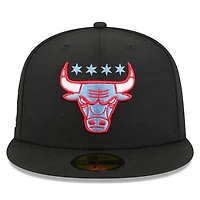 New Era Chicago Bulls 2025 26 City Edition Alternate 59FIFTY Fitted Hat