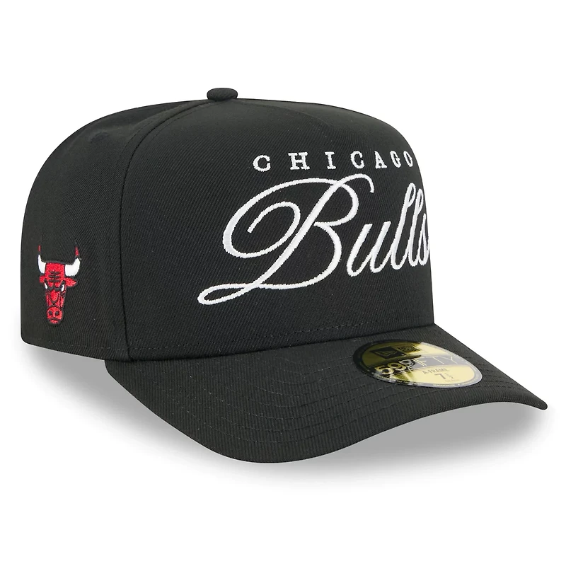 New Era Chicago Bulls 2025 NBA Draft A-Frame 59FIFTY Fitted Hat