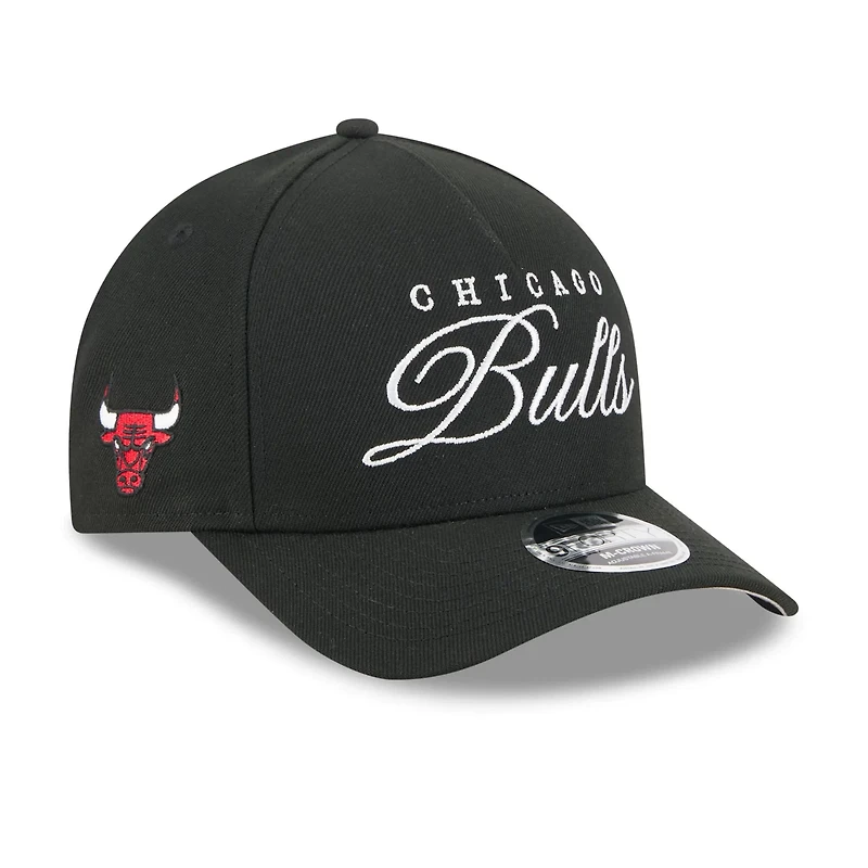 New Era Chicago Bulls 2025 NBA Draft M-Crown A-Frame 9FORTY Adjustable Hat