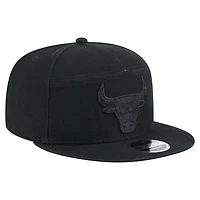 New Era Chicago Bulls Adventure Canvas Split Panel 9FIFTY Snapback Hat
