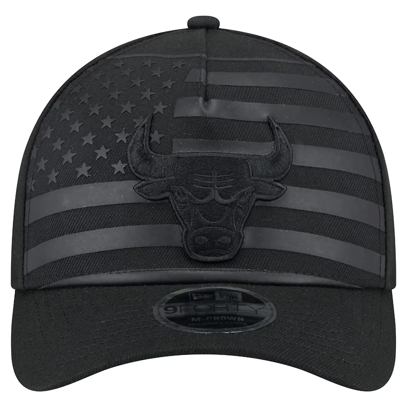 New Era Chicago Bulls Game Day Flag A-Frame 9FORTY Adjustable Hat