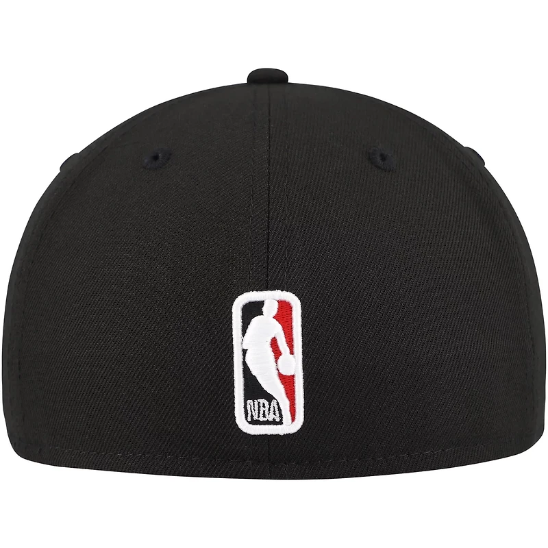 New Era Chicago Bulls out Shadow Logo 59FIFTY Fitted Hat