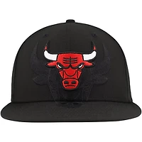 New Era Chicago Bulls out Shadow Logo 59FIFTY Fitted Hat