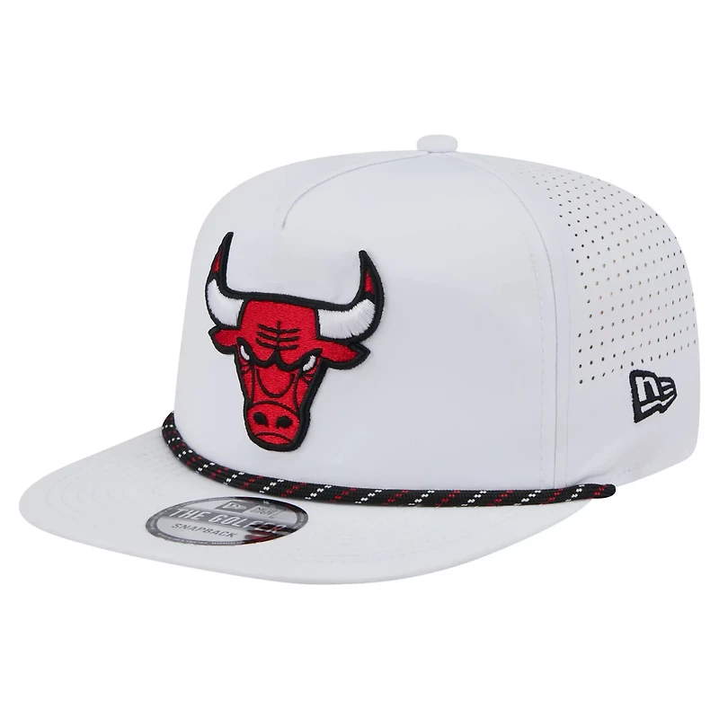 New Era Chicago Bulls Performance Rope Golfer Adjustable Hat
