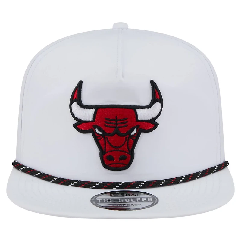 New Era Chicago Bulls Performance Rope Golfer Adjustable Hat