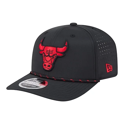 New Era Chicago Bulls Sport Rope Vented Stretch-Snap 9SEVENTY Hat