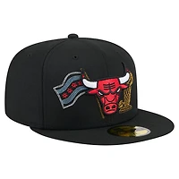 New Era Chicago Bulls State Stitch 59FIFTY Fitted Hat