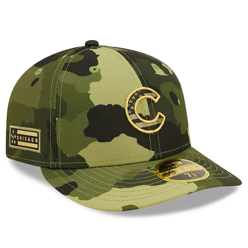 New Era Chicago Cubs 2022 Armed Forces Day On-Field Low Profile 59FIFTY