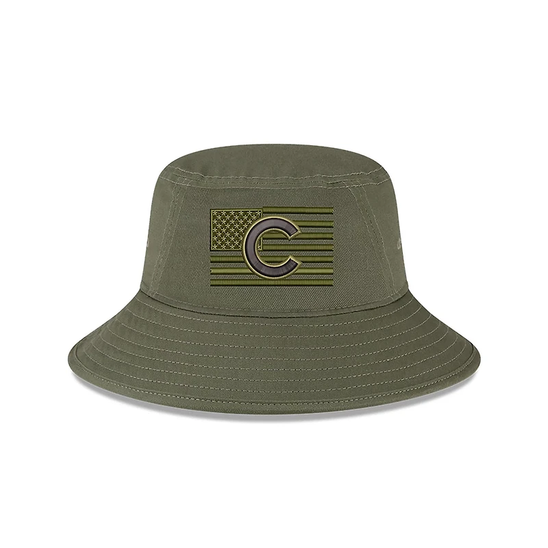 New Era Chicago Cubs 2023 Armed Forces Day Bucket Hat