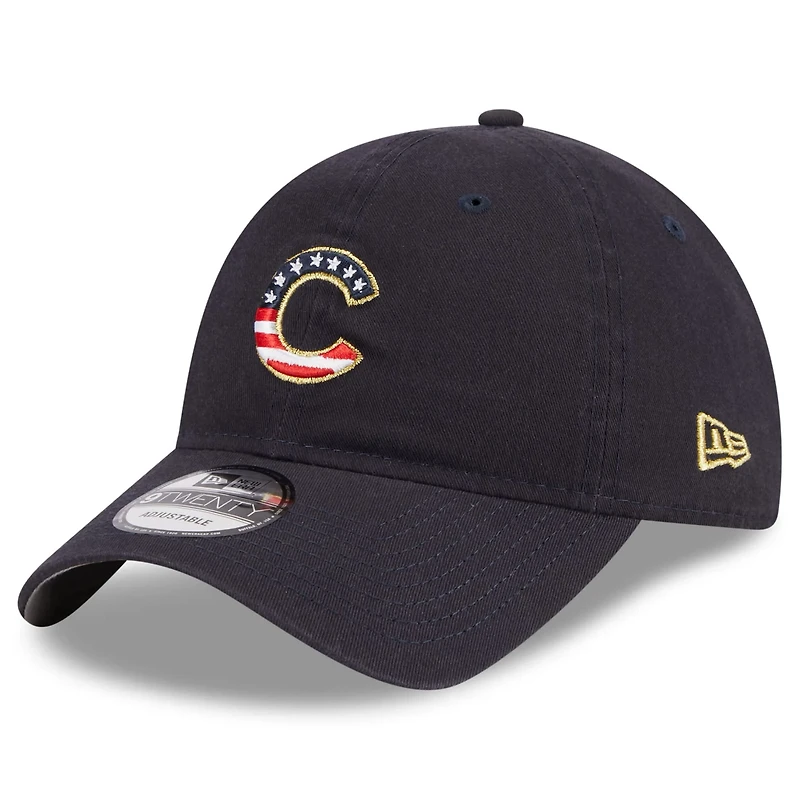 New Era Chicago Cubs 2023 Fourth of July 9TWENTY Adjustable Hat