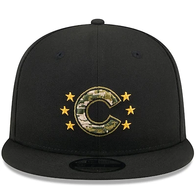 New Era Chicago Cubs 2024 Armed Forces 9FIFTY Snapback Cap