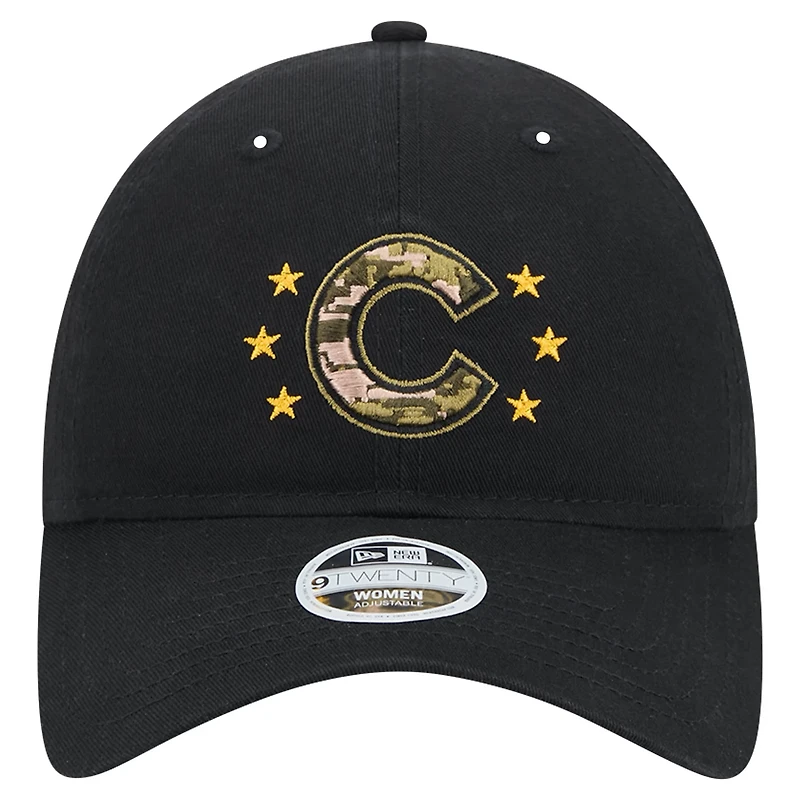 New Era Chicago Cubs 2024 Armed Forces Day 9TWENTY Adjustable Hat