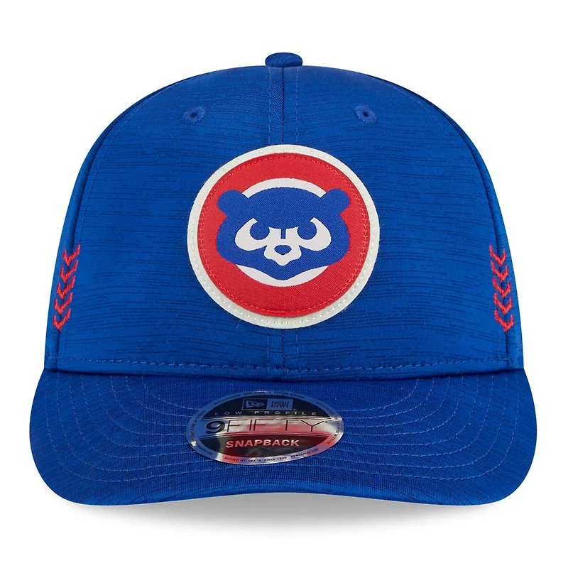 New Era Chicago Cubs 2024 Clubhouse Low Profile 9FIFTY Snapback Hat