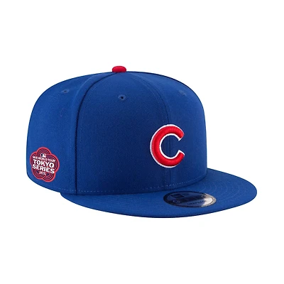 New Era Chicago Cubs 2025 MLB World Tour Tokyo Series Side Patch 9FIFTY Snapback Hat