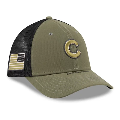 New Era Chicago Cubs 2026 Armed Forces Day 39THIRTY M-Crown Flex Hat