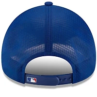 New Era Chicago Cubs 2026 Batting Practice Apex 9FORTY Adjustable Trucker Hat