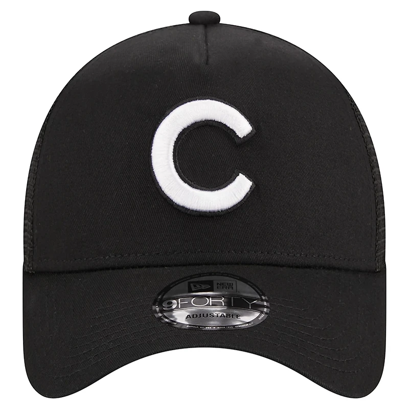 New Era Chicago Cubs A-Frame 9FORTY Trucker Adjustable Hat
