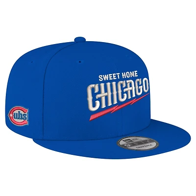 New Era Chicago Cubs Blues 9FIFTY Snapback Hat