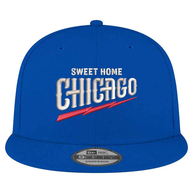 New Era Chicago Cubs Blues 9FIFTY Snapback Hat