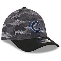 New Era Chicago Cubs Camo 39THIRTY A-Frame Flex Hat