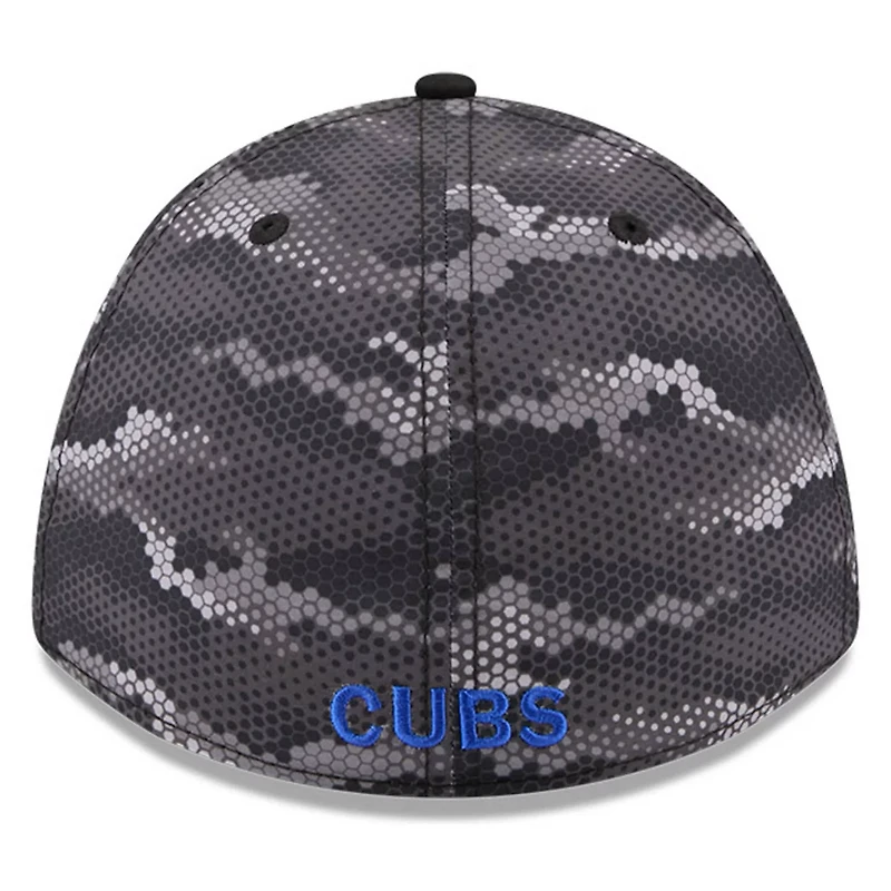 New Era Chicago Cubs Camo 39THIRTY A-Frame Flex Hat