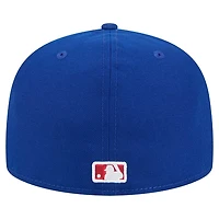 New Era Chicago Cubs Checkered Undervisor 59FIFTY Fitted Hat