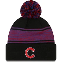 New Era Chicago Cubs Chilled Cuffed Knit Hat with Pom