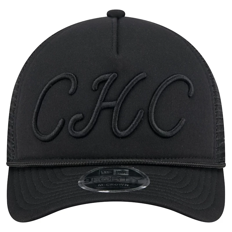 New Era Chicago Cubs City Initial 9FORTY A-Frame M-Crown Adjustable Trucker Hat