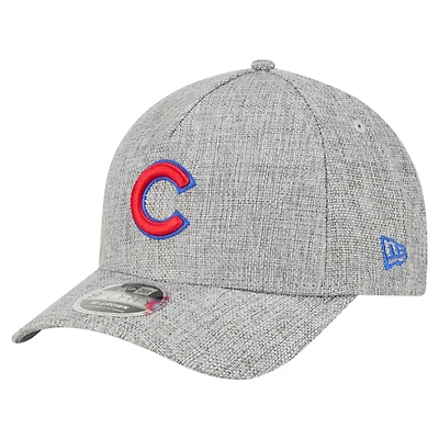 New Era Chicago Cubs Cotton Weave M-Crown A-Frame 9FORTY Adjustable Hat