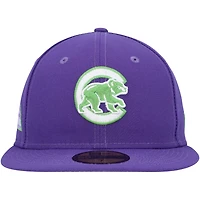New Era Chicago Cubs Lime Side Patch 59FIFTY Fitted Hat