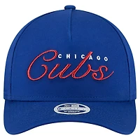 New Era Chicago Cubs Metallic A-Frame 9FORTY Adjustable Hat
