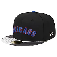 New Era Chicago Cubs Metallic Camo 59FIFTY Fitted Hat