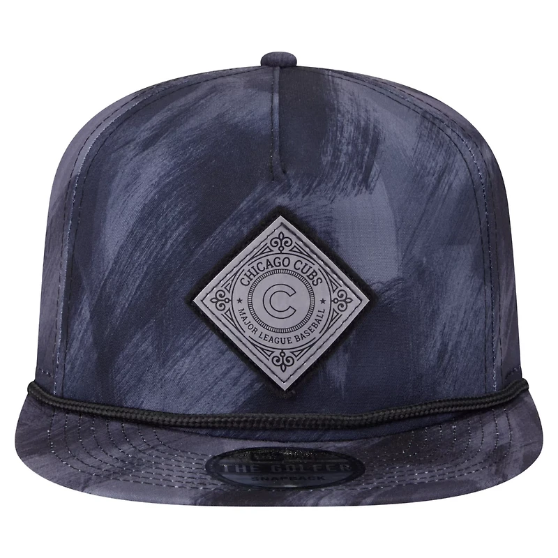 New Era Chicago Cubs Printed Golfer Snapback Hat